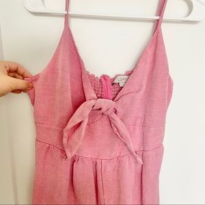 Loft pink jumpsuit